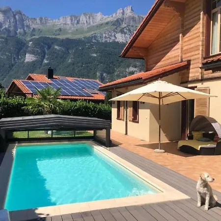 Doodle's Beautifull Chalet Churfirsten Swimming Pool Sauna Walensee Flumserberg